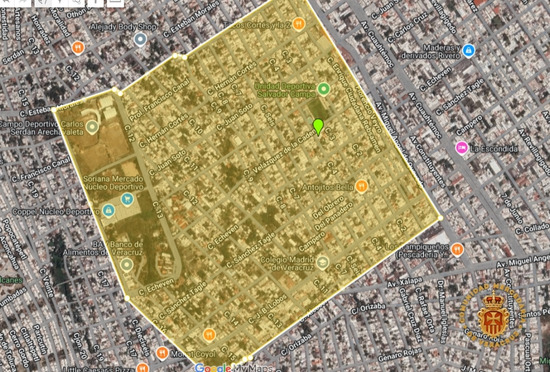 Territorio de la Parroquia Nuestra Señora de la Merced