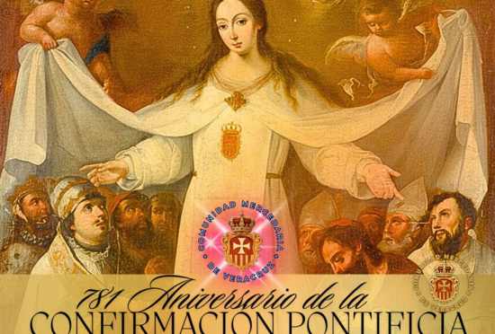 Confirmacion Pontificia de la orden de la Merced